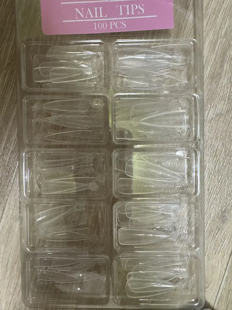 젤 네일 팁 100PCS